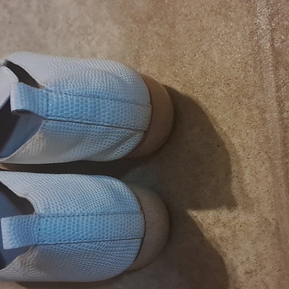 Jeffrey Campbell Viona Texture Off White Cream Pointed-Toe Loafers/Flats 7 - Picture 5 of 8